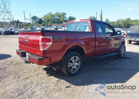 2014 Ford F-150 Stx из США, поврежденный, VIN 1FTFX1EF6EKE42205